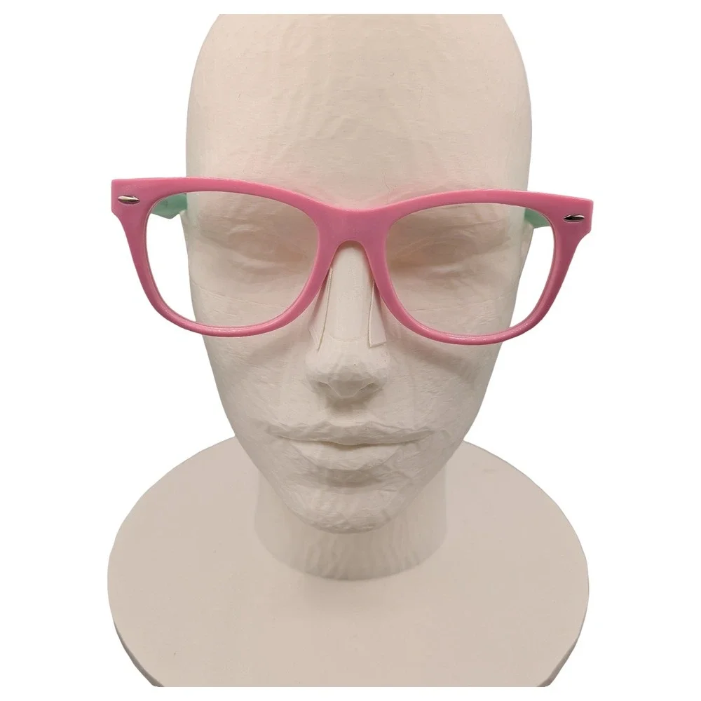 COASION Kids Pink Mint Green Blue Light Blocking Glasses S886 P Ages 3-12 NEW